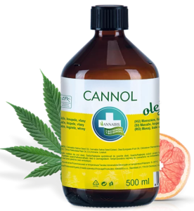 CANNOL BIO konopný olej 500ml